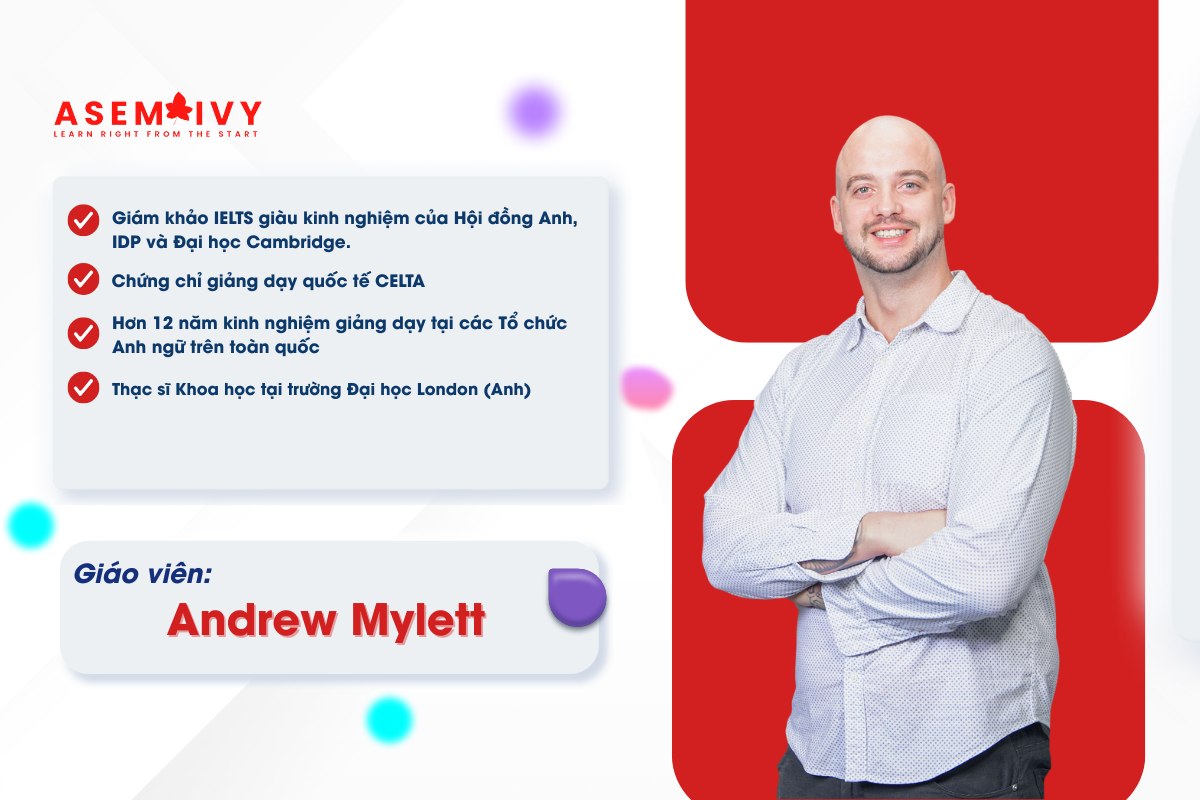 Thầy giáo Andrew Mylett