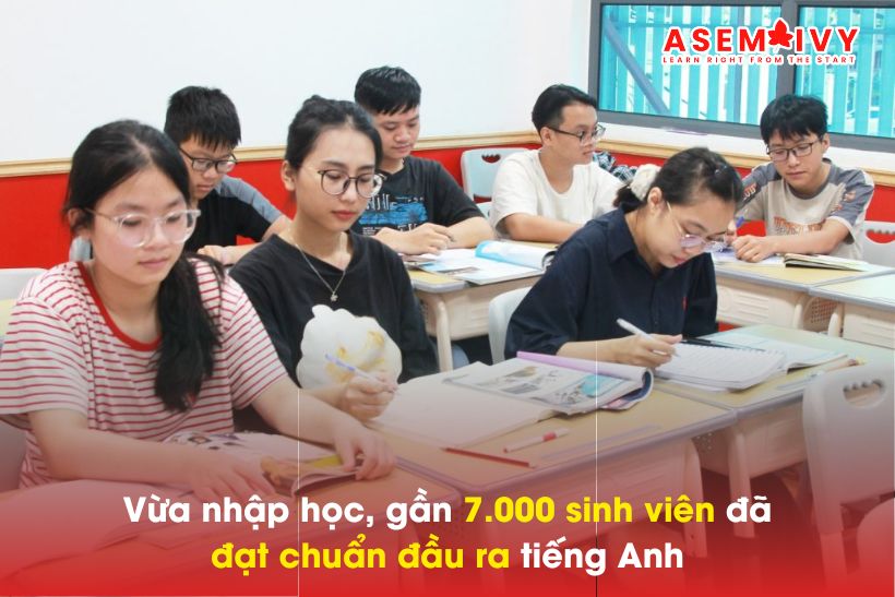 Vừa nhập học, gần 7.000 sinh viên đã đạt chuẩn đầu ra tiếng Anh