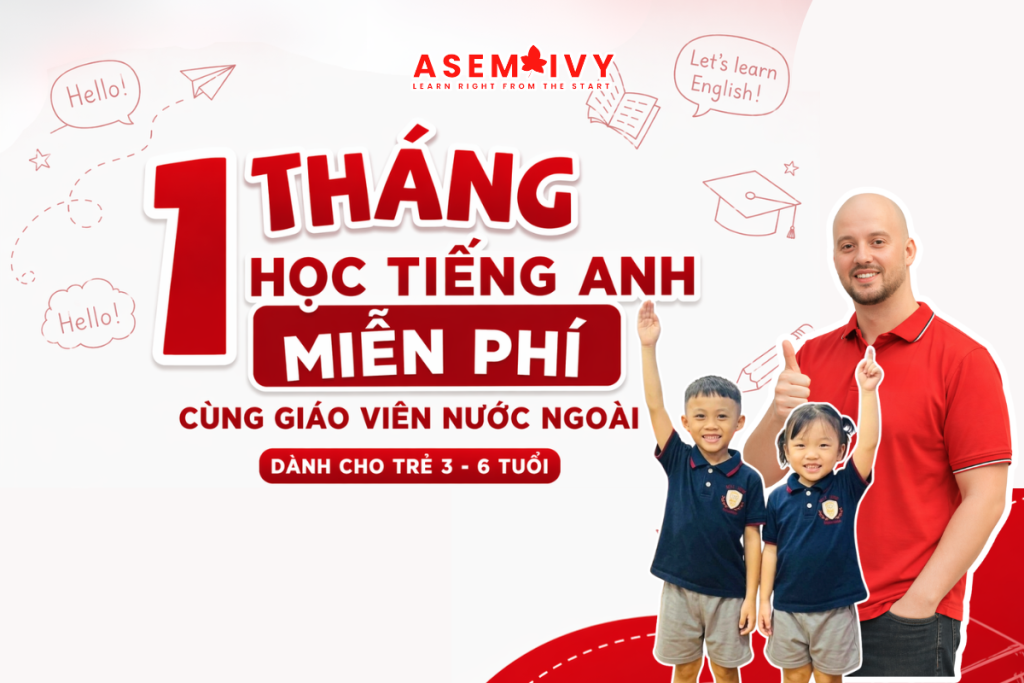 Tặng 1 tháng học Tiếng Anh miễn phí